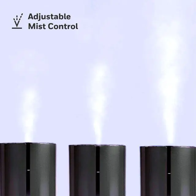 Alt view image 6 of 8 - Honeywell Designer Series Cool Mist 1.25 gal Humidifier, Black HUL430B