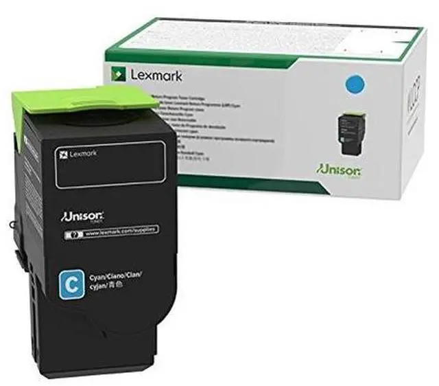 Alt view image 3 of 4 - Lexmark C240X20 3500 Page Extra High Yield Unison Original Cyan Toner Cartridge