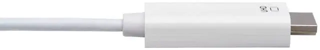 Alt view image 11 of 12 - Tripp Lite U444-006-H4K6WE USB-C to HDMI Adapter, M/M, White, 6 ft. - 5.91 ft HDMI/Thunderbolt 3 A/V Cable for Smartphone, Projector, Chromebook, Notebook, Monitor, Tablet, Audio/Video Device, MacBook