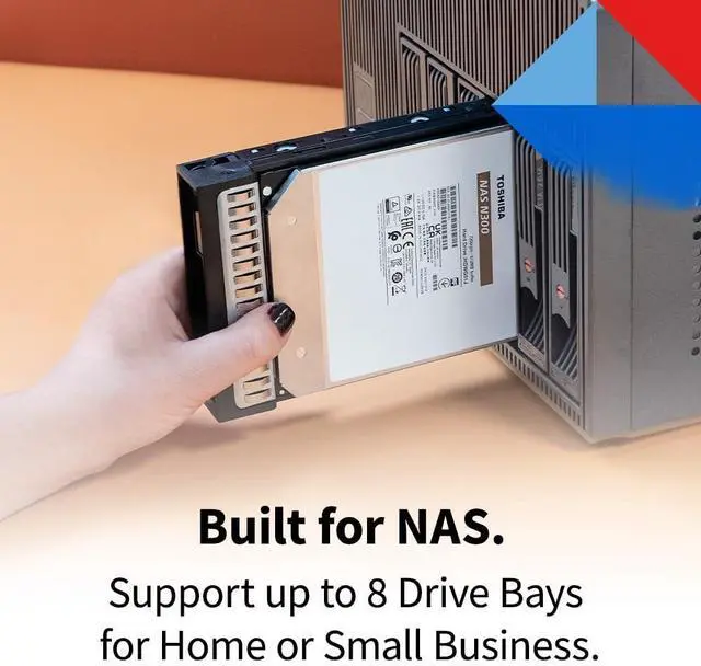 Alt view image 8 of 12 - Toshiba N300 18TB NAS Internal Hard Drive  HDWG51JXZSTA