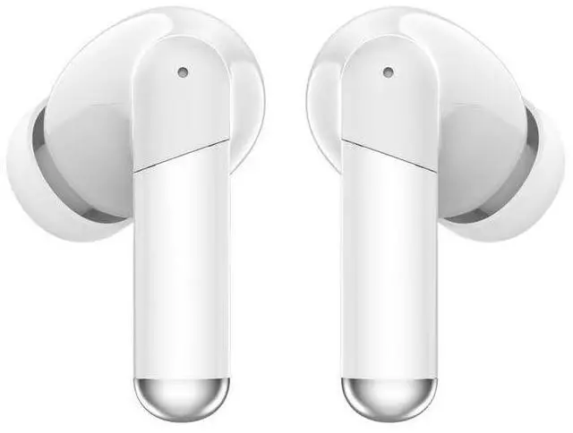 Alt view image 10 of 12 - Adesso XTREAM T3 Bluetooth Wireless Earbuds with ANC and Touch Controlled Wireless Charging Case - White