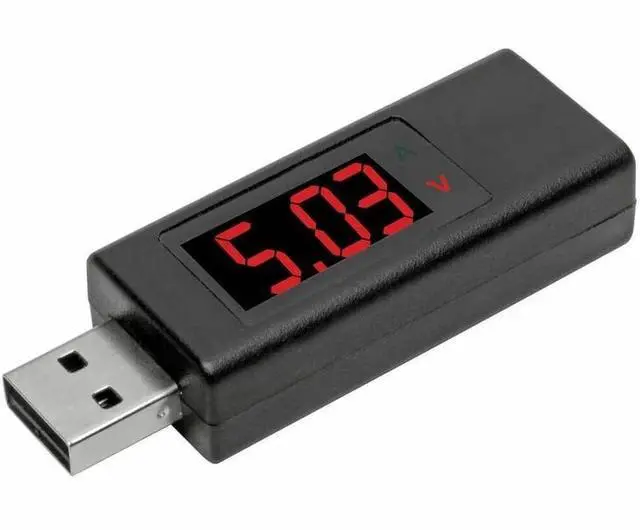 Alt view image 9 of 19 - Tripp Lite T050-001-USB-A USB Tester