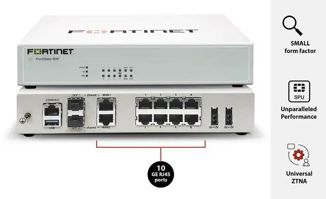 Alt view image 4 of 9 - FORTIGATE-80F HARDWARE PLUS 1 YEAR HARDWARE PLUS FORTICARE