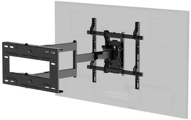 Alt view image 18 of 20 - Monoprice Portrait and Landscape 360 Full-Motion Articulating TV Wall Mount for TVs 40in to 75in, Weight Capacity 110 lbs, Extension 3.3in to 31.5in
