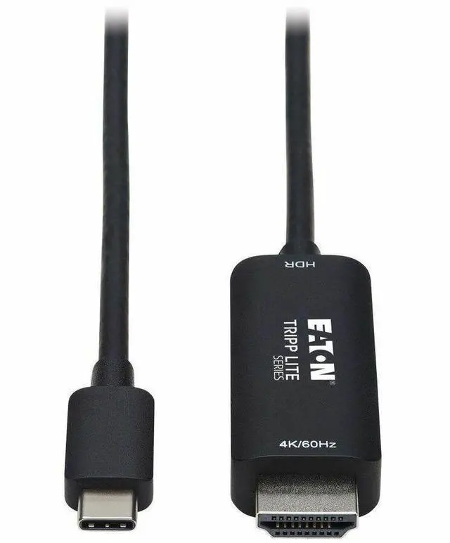 Alt view image 8 of 12 - Tripp Lite U444-003-Hdr2be Hdmi/Usb-C A/V Cable