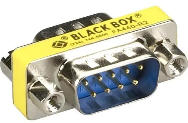 Alt view image 6 of 7 - BLACK BOX FA440-R2 GENDER CHANGER DB9-M TO DB9-M