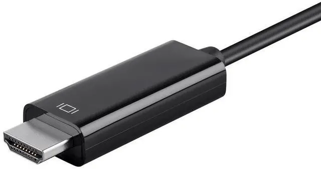 Alt view image 10 of 13 - Monoprice USB C to HDMI 3.1 Cable - 6 Feet - Black | 5Gbps, 4K@30Hz, Type C, Mirror or Expand you PC Display