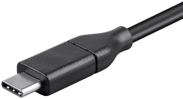 Alt view image 11 of 13 - Monoprice USB C to HDMI 3.1 Cable - 6 Feet - Black | 5Gbps, 4K@30Hz, Type C, Mirror or Expand you PC Display