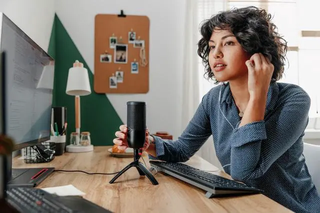 Alt view image 14 of 15 - CHERRY UM 3.0 Wired Microphone - Black - 8.20 ft - 20 Hz to 20 kHz - Cardioid - Stand Mountable - USB 2.0