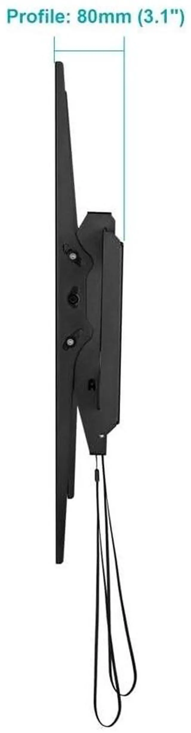 Alt view image 10 of 13 - Monoprice Heavy-Duty Tilt TV Wall Mount, Extra Wide For 60" To 120" TVs up to 264lbs, Max VESA 900x600, Works wi