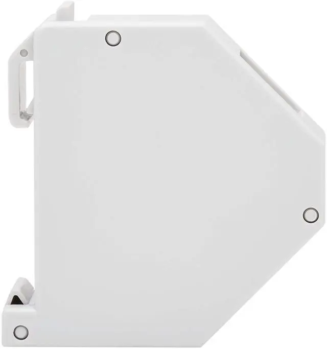 Alt view image 11 of 12 - Eaton Tripp Lite Series DIN-Rail Mounting Enclosure Module for Snap-In Keystone Jacks and Couplers Left Cover TAA