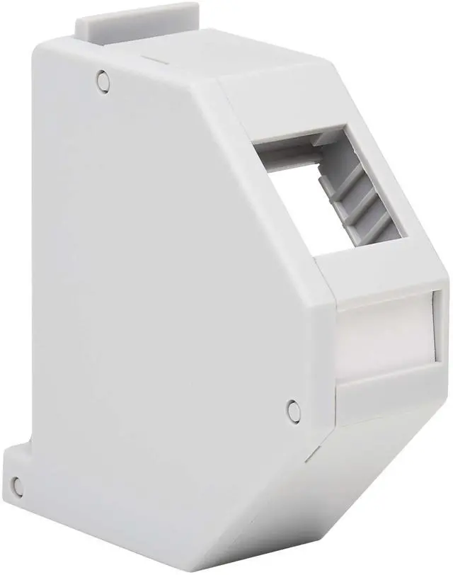 Alt view image 12 of 12 - Eaton Tripp Lite Series DIN-Rail Mounting Enclosure Module for Snap-In Keystone Jacks and Couplers Left Cover TAA