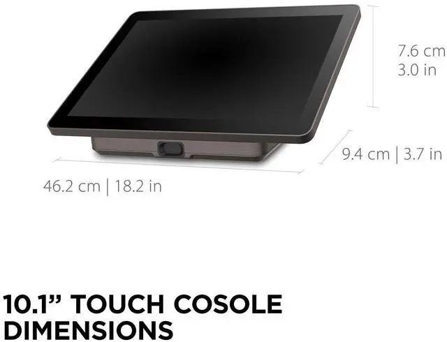 Alt view image 12 of 13 - ViewSonic MRC1010-TN 10.1" Touch Console Certified for Microsoft Teams Rooms with Anti-Glare, Full HD, 10-point Multi-touch, USB-C, Motion Sensor, HDMI ingest, and USB Input - ViewSonic MRC1010-T