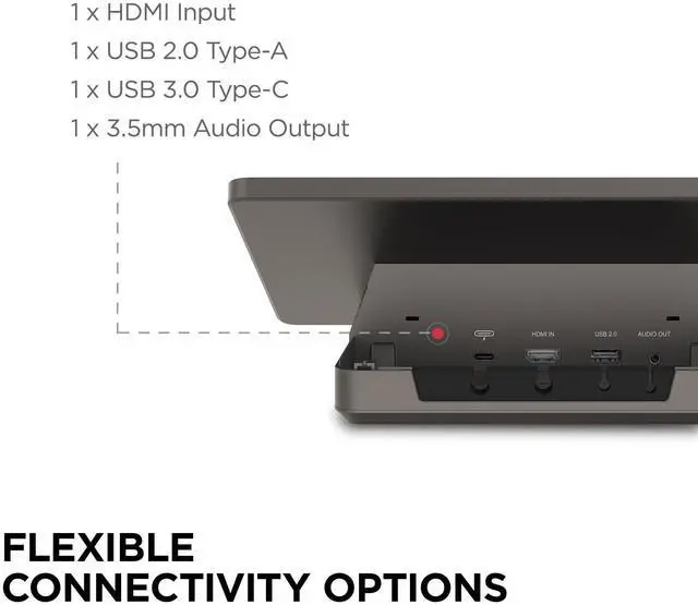 Alt view image 13 of 13 - ViewSonic MRC1010-TN 10.1" Touch Console Certified for Microsoft Teams Rooms with Anti-Glare, Full HD, 10-point Multi-touch, USB-C, Motion Sensor, HDMI ingest, and USB Input - ViewSonic MRC1010-T