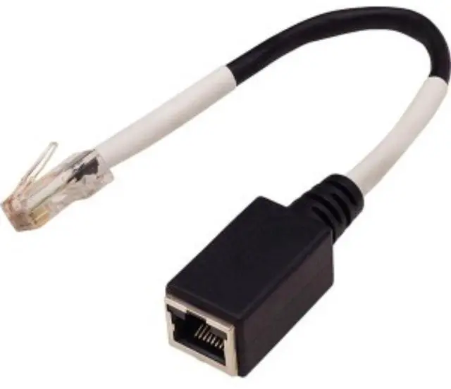 Alt view image 3 of 4 - DIGI INTERNATIONAL ELF-TSM-CBL-16 ETHERLITE RJ45 8 PIN FEMALE TO TS RJ45 10 PIN MALE 6INCH CABLE PACKAGE OF 16.