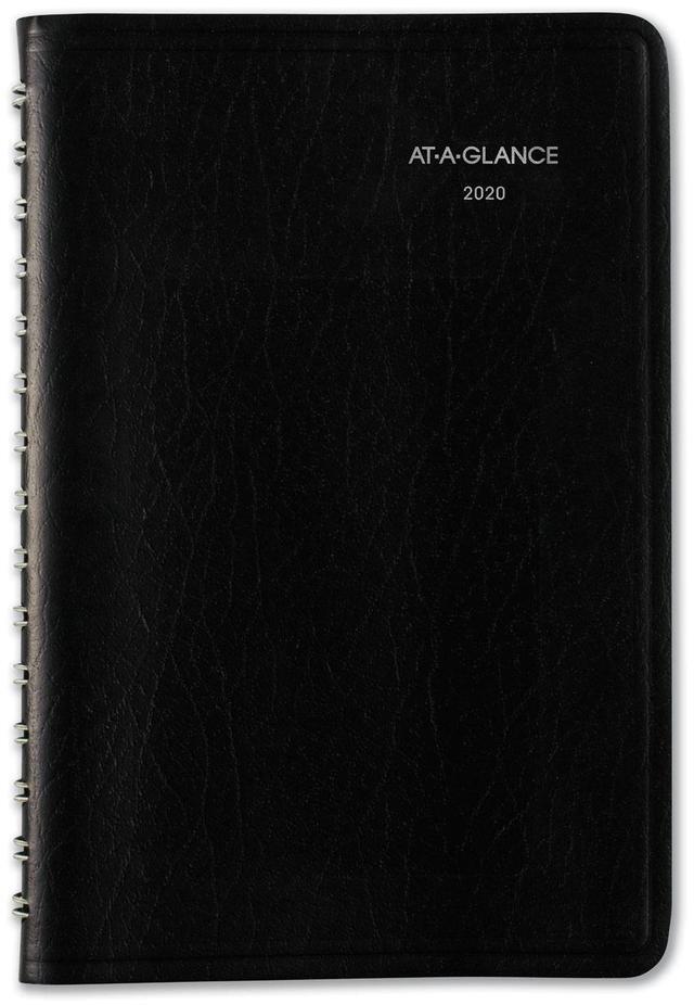 Main image of AT-A-GLANCE® DayMinder® 2026 Daily Appointment Book Planner, Black, Small, 5" x 8", SK440026