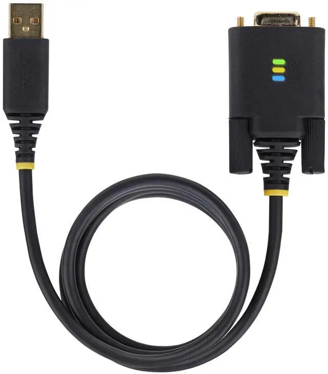 Alt view image 6 of 7 - StarTech 10ft (3m) USB to Null Modem Serial Adapter Cable 1P10FFCN-USB-SERIAL