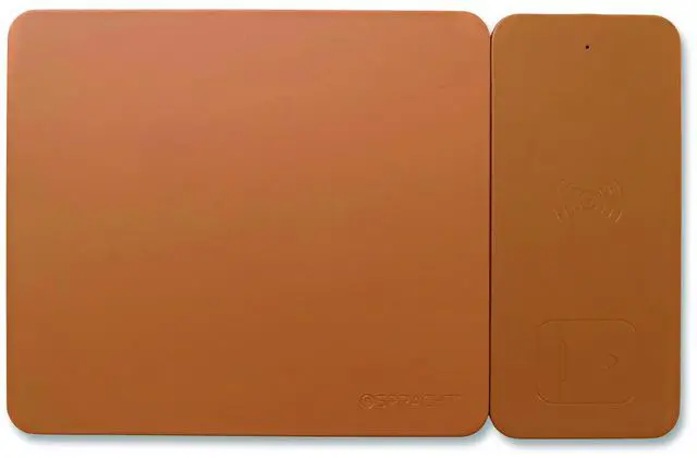 Main image of MagPad Charger and Mouse Pad Brown MGPBN