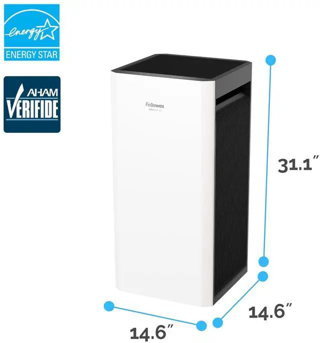 Alt view image 2 of 7 - AeraMax SV Air Purifier 1500 sq ft Room Capacity White/Black 9794501