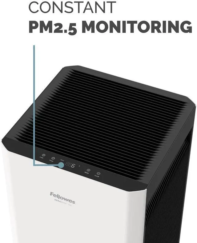 Alt view image 6 of 7 - AeraMax SV Air Purifier 1500 sq ft Room Capacity White/Black 9794501