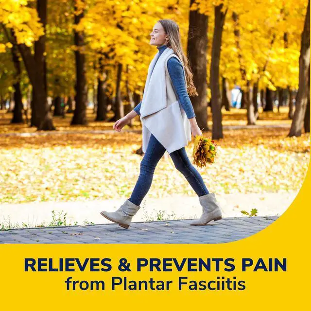 Alt view image 6 of 7 - Plantar?Fasciitis?All Day Pain Relief Orthotics for Women Women Size 6 to 10 Blue 87101894