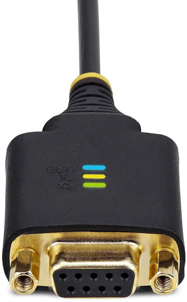 Alt view image 5 of 7 - StarTech 1ft (30cm) USB to Null Modem Serial Adapter Cable 1P1FFCN-USB-SERIAL