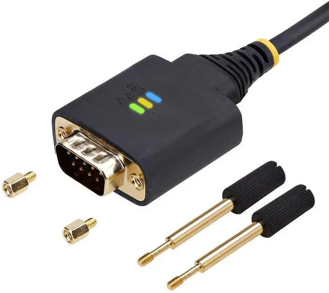 Alt view image 7 of 7 - StarTech 6.6ft (2m) USB to Serial Adapter Cable, USB-A to DB9 RS232