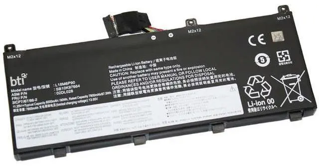 Main image of BTI 02DL028-BTI Replacement Battery for Thinkpad P53 20QN, P53 20QQ