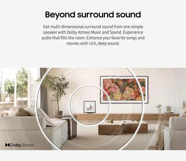 Alt view image 5 of 7 - SAMSUNG LS60D Music Frame Smart Speaker HW-LS60D/ZA