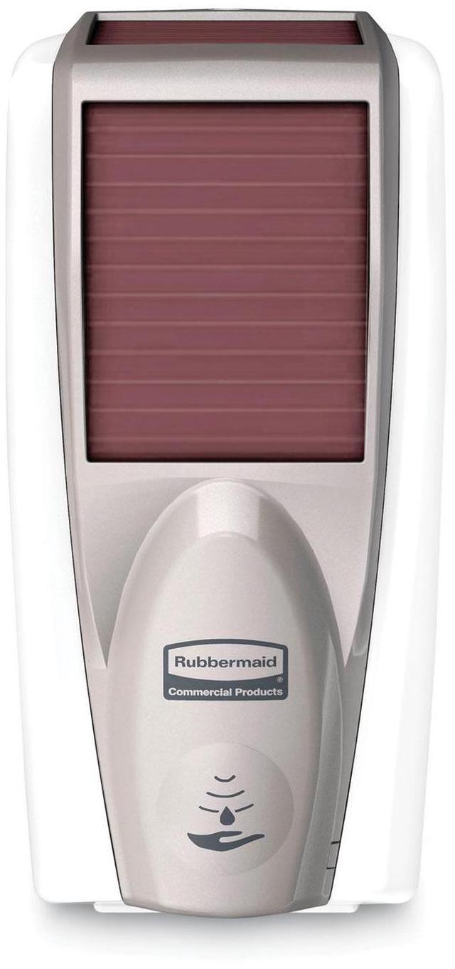 Main image of Rubbermaid Commercial 1980828 LumeCel AutoFoam Soap Dispenser White/Grey Pearl