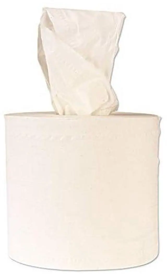 Alt view image 2 of 2 - Center-Flow Perforated Paper Towel Roll 7.3 x 15 White 6 Rolls/Carton WIN1420B