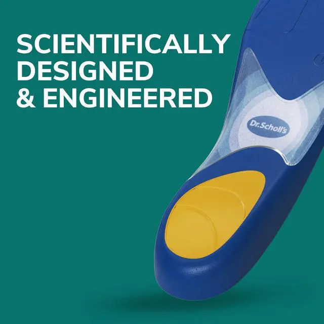 Alt view image 3 of 7 - Prevent Pain Protective Insoles for Men Men's Size 8 to 14 Blue 90000392