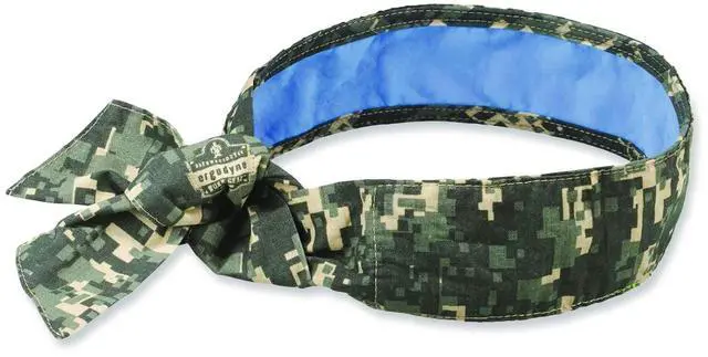 Main image of Chill-Its 6700CT Cooling Bandana PVA Tie Headband One Size Fits Most Camo 12562