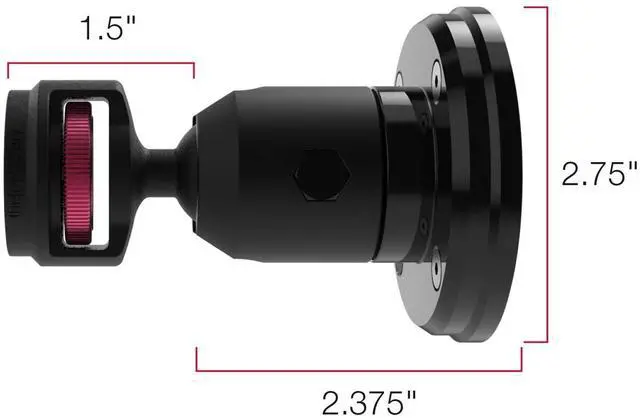 Alt view image 4 of 6 - The Joy Factory MagConnect Magnet Mount for Tablet Black