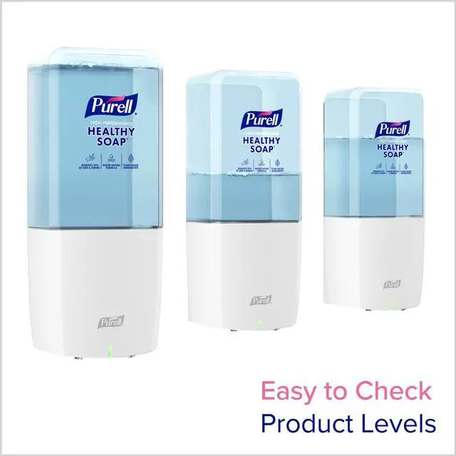 Alt view image 4 of 7 - ES10 Automatic Hand Soap Dispenser 1200 mL 4.33 x 3.96 x 10.31 White 8330E1