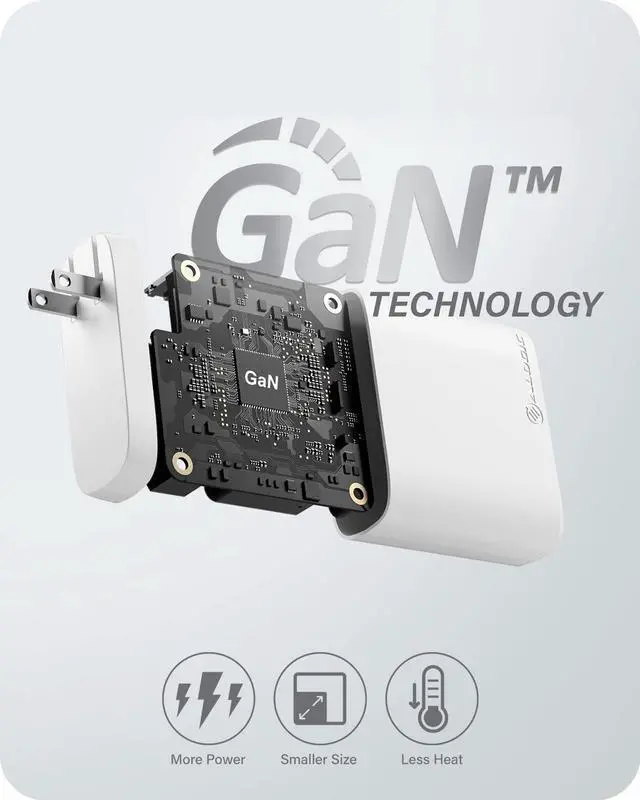 Alt view image 4 of 7 - ALOGIC 4X100 Rapid Power 4 Port 100WGaNCharger WCG4X100US