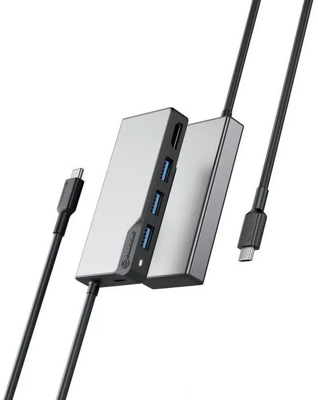 Main image of Alogic Fusion CORE 5-in-1 USB-C Hub Compact Dock V2 UCFUHDV2SGR