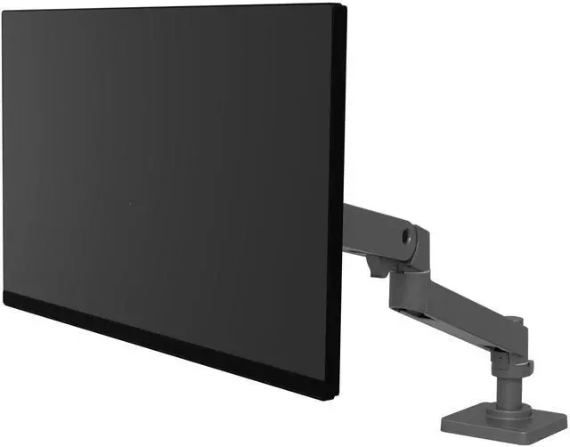 Alt view image 2 of 4 - Ergotron LX Pro Premium Single Arm Desk Mount For up to 34" Display Dark Grey