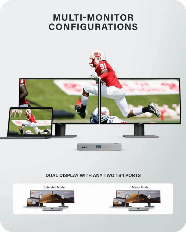 Alt view image 6 of 7 - Alogic Thunderbolt 4 BLAZE Hub TB4H3TB