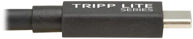 Alt view image 6 of 6 - Tripp Lite USB4 40Gbps Cable (M/M) - USB-C, 8K 60 Hz, Black, 1.2m U521-1P2M-BK