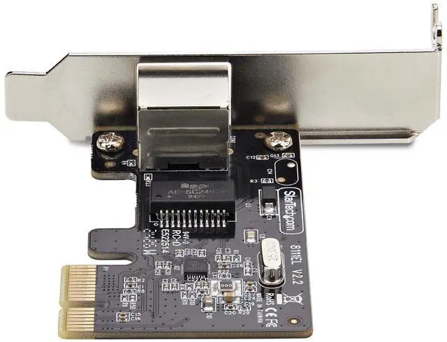Alt view image 5 of 7 - StarTech 1-Port Gigabit PCIe Network Adapter Card, Low-Profile NIC ST1000SPEX2LT