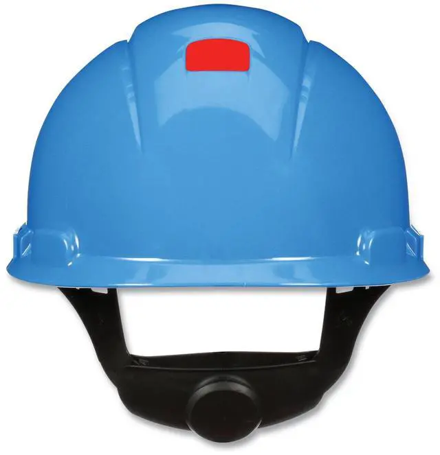 Main image of SecureFit H-Series Hard Hats H-700 Cap with UV Indicator 4-Point Pressure Diffusion Ratchet Suspension Blue H703SFRUV