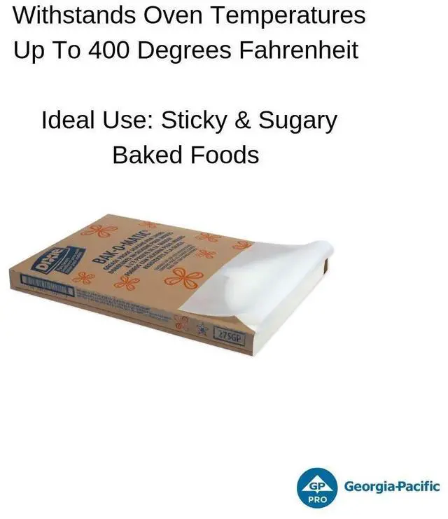 Alt view image 3 of 6 - Dixie 27SGP Greaseproof Liftoff Pan Liner - 24.38 x 16.38 - 1,000/Carton