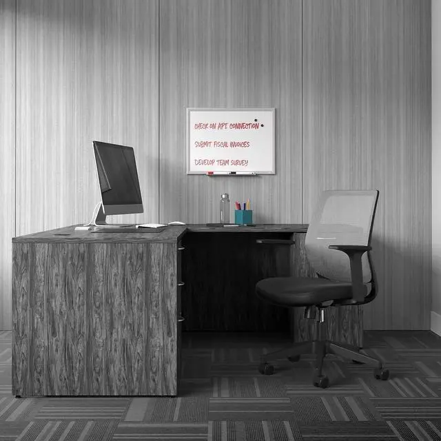 Alt view image 2 of 7 - TRU RED Magnetic Steel Dry Erase Board, Satin Frame TR61168
