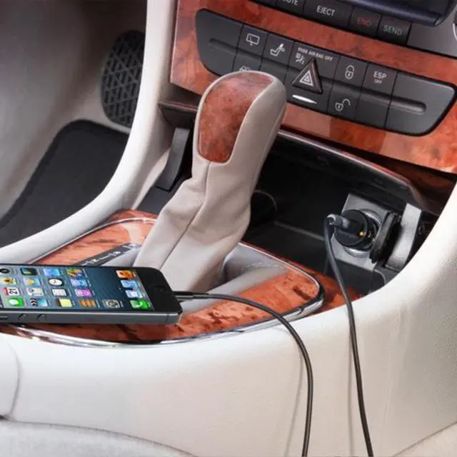 Alt view image 3 of 7 - Kensington 1AMP PowerBolt Car Charger for iPod/iPhone