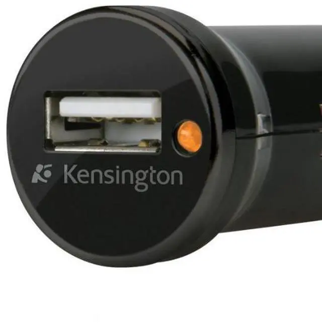 Alt view image 7 of 7 - Kensington 1AMP PowerBolt Car Charger for iPod/iPhone