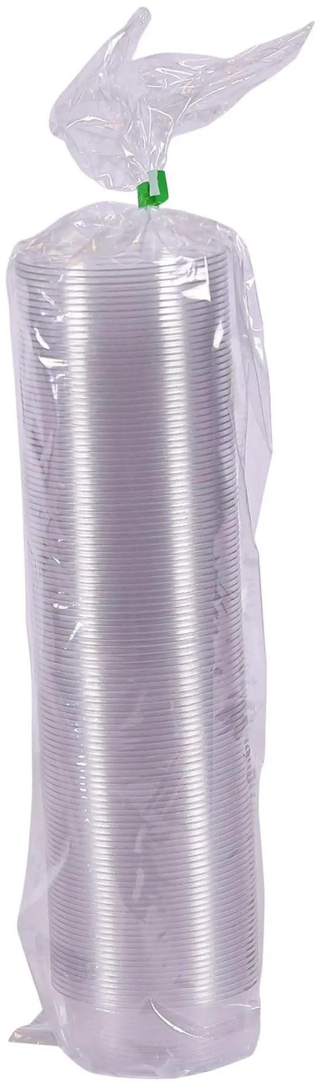 Alt view image 3 of 5 - Renewable and Compostable Portion Cups 2 oz Plastic Clear 100/Pack 20 Packs/Carton EPPC200