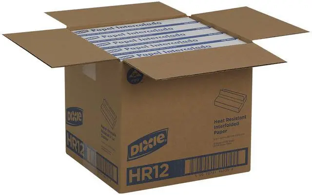 Alt view image 7 of 7 - Dixie HR12 Greaseproof Liftoff Pan Liner - 12 x 10.75 - 1,000/Carton