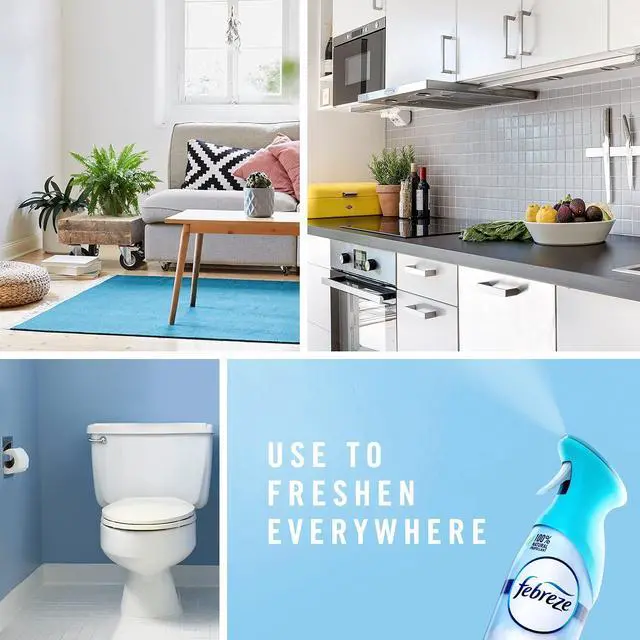 Alt view image 3 of 5 - Febreze AIR Linen and Sky 8.8 oz Aerosol Spray pack of 6, 96256