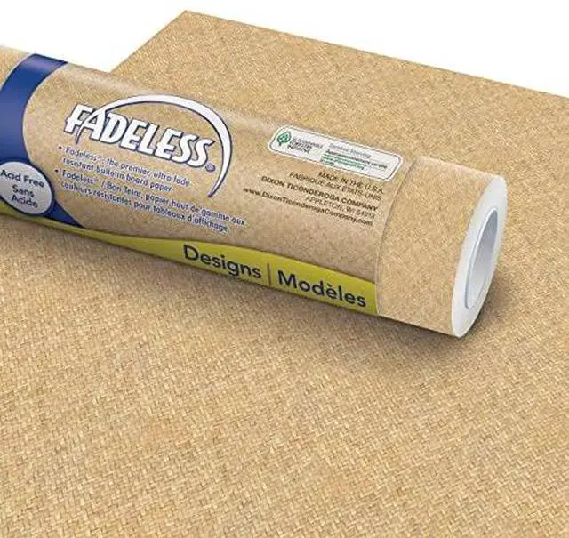 Main image of Pacon Fadeless Bulletin Board Paper Wicker 4x50ft 1Ct P0057095